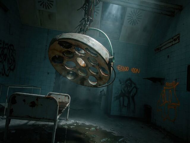 Ein verlassener Operationssaal aus meiner Galerie Lost Places.